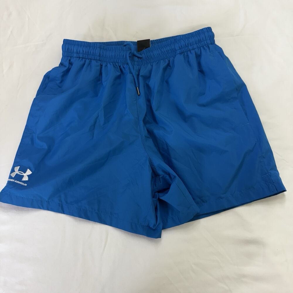 Under Armour Blue Men's Drawstring Shorts Gym Workout Exercise NEW MSRP $45 Sz M